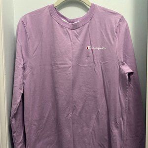 Champion Long Sleeve T-shirt - Light Purple